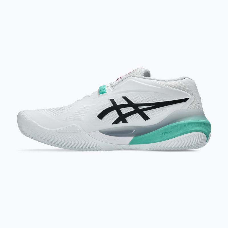 Vyriški teniso bateliai ASICS Gel-Resolution X Clay white/aurora green 9
