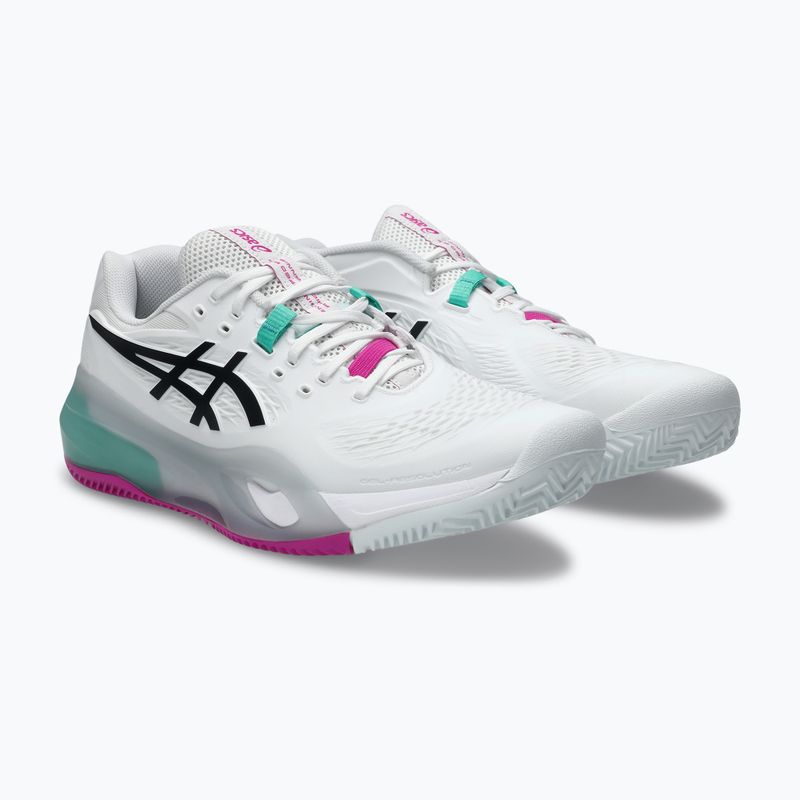 Vyriški teniso bateliai ASICS Gel-Resolution X Clay white/aurora green 10