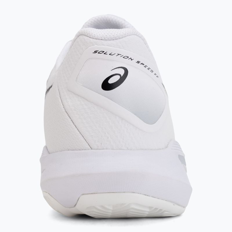 Vyriški teniso bateliai ASICS Solution Speed FF 4 Clay white/black 6