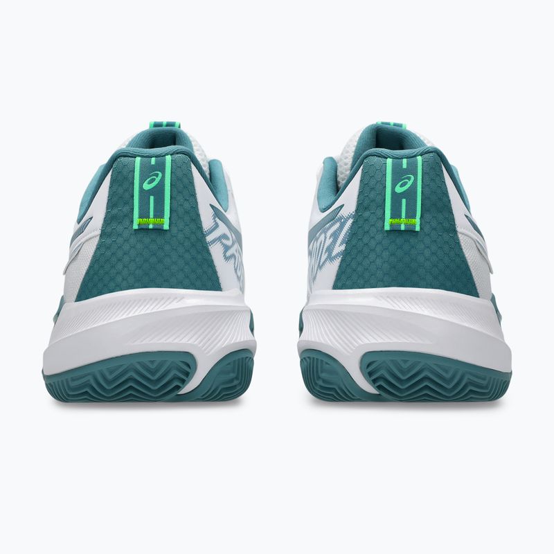 Vyriški padelio batai Asics Gel-Challenger 15 Padel white/misty pine 5