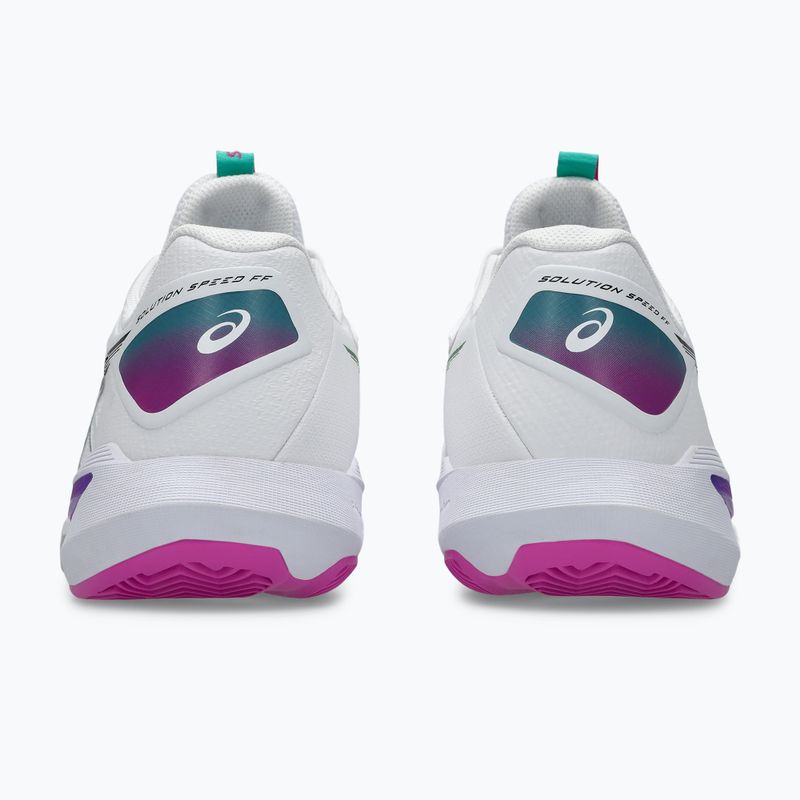 Vyriški teniso bateliai ASICS Solution Speed FF 4 Clay white/digital sakura 5