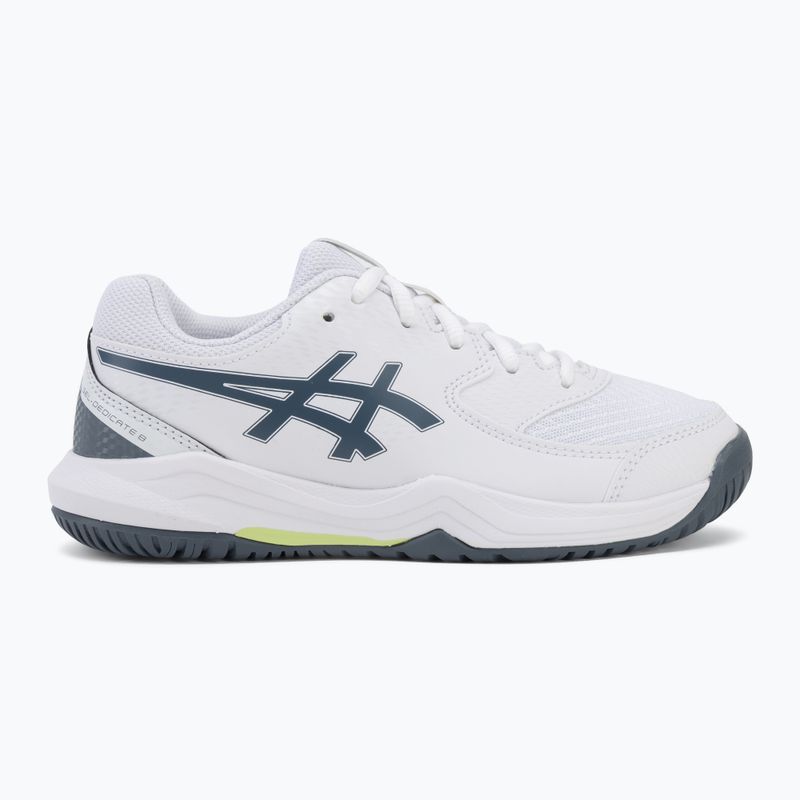 Vaikiški teniso bateliai ASICS Gel-Dedicate 8 GS Jr white/ironclad 2