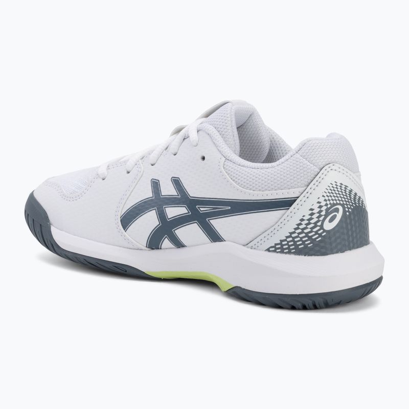 Vaikiški teniso bateliai ASICS Gel-Dedicate 8 GS Jr white/ironclad 3
