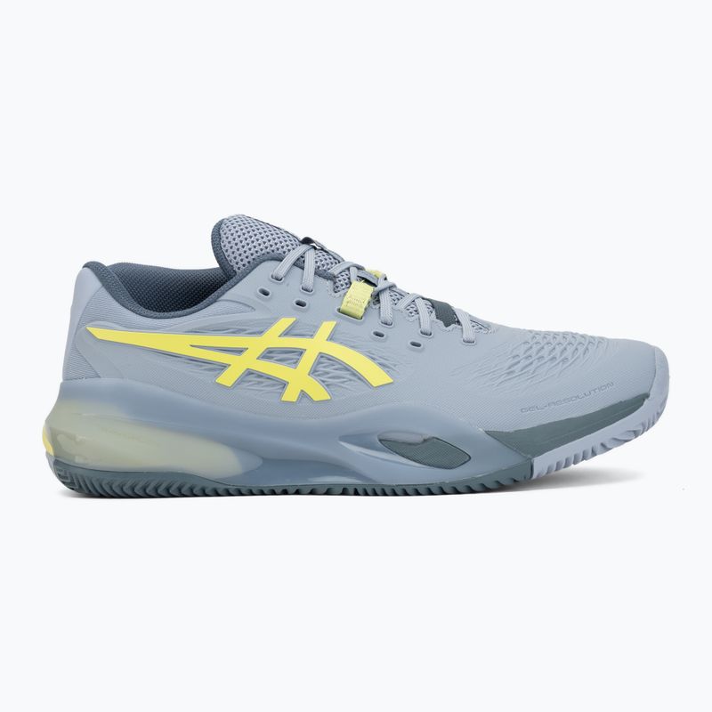 Vyriški teniso bateliai ASICS Gel-Resolution X Clay grey blue/pistachio 2
