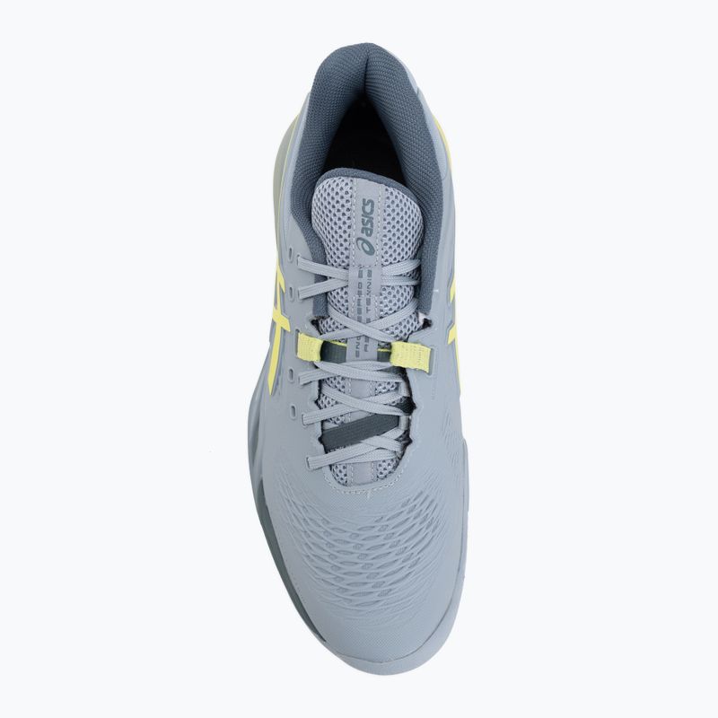 Vyriški teniso bateliai ASICS Gel-Resolution X Clay grey blue/pistachio 5