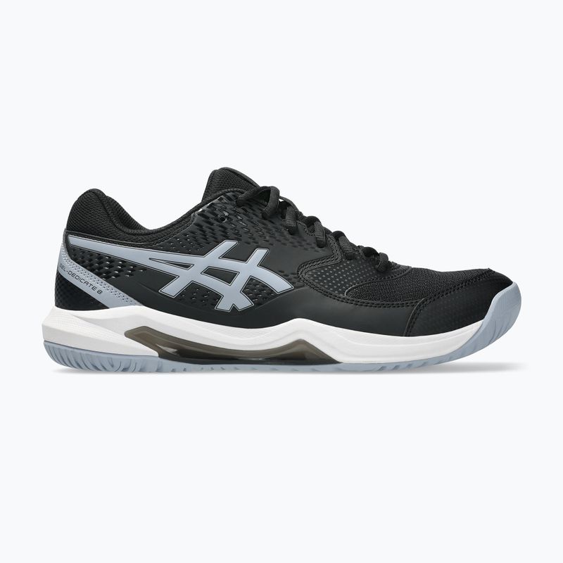 Vyriški teniso bateliai ASICS Gel-Dedicate 8 black/grey blue 8