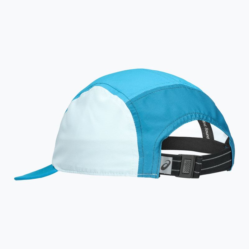 Kepurė su snapeliu ASICS Performance Running 5 Panel aegean blue/dark teal 2