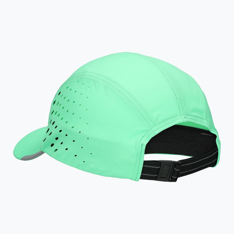 Kepurė su snapeliu ASICS Performance Running vital green 2