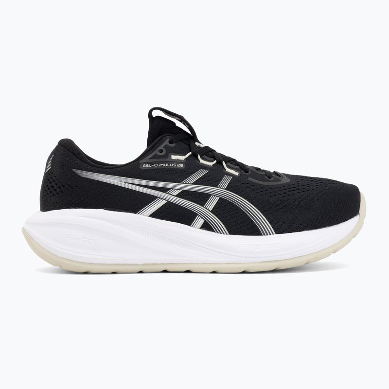 Vyriški bėgimo batai ASICS Gel-Cumulus 28 black/white 2