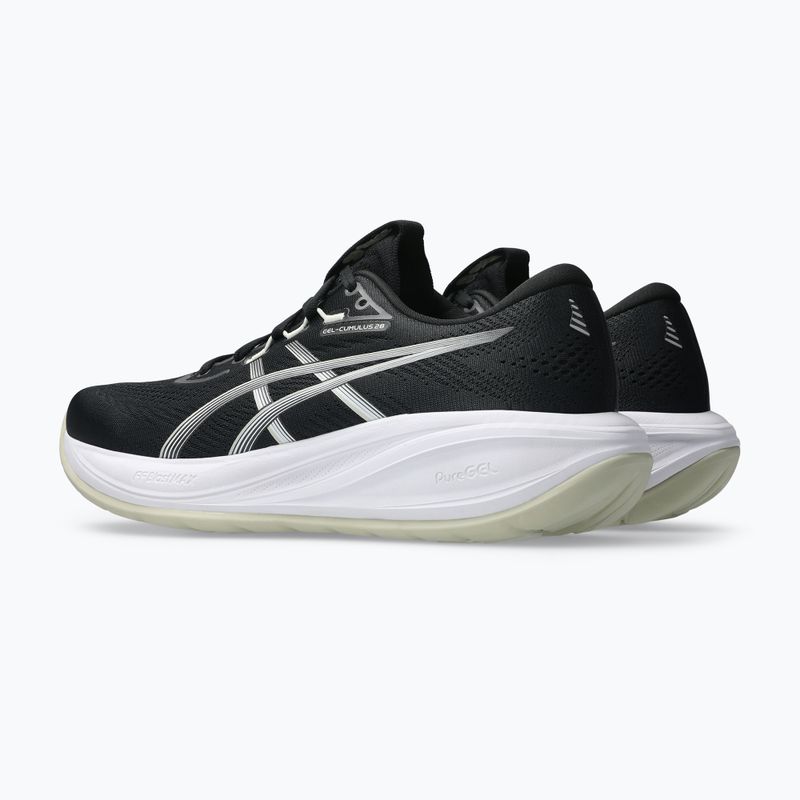 Vyriški bėgimo bateliai ASICS Gel-Cumulus 28 black/white 4
