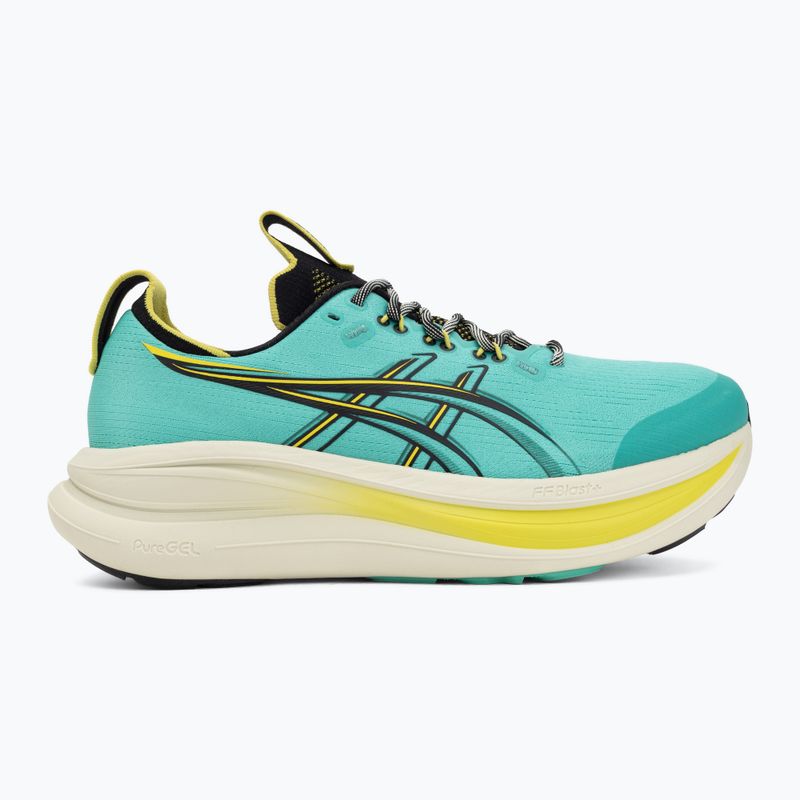 Vyriški bėgimo bateliai ASICS Gel-Nimbus 28 TR aurora green/black 2
