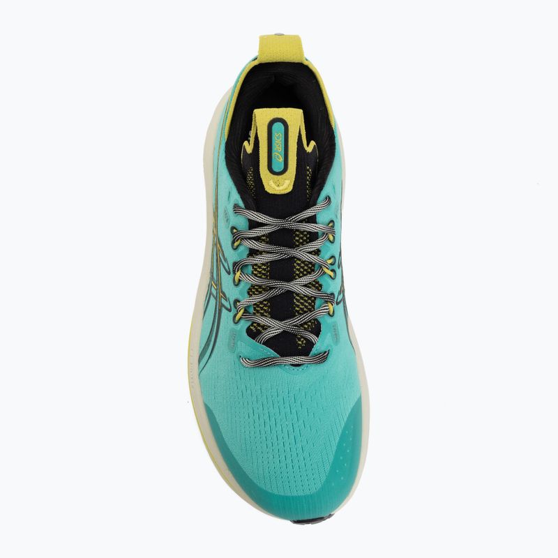 Vyriški bėgimo bateliai ASICS Gel-Nimbus 28 TR aurora green/black 5