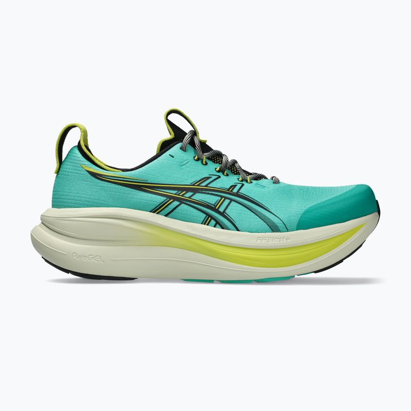 Vyriški bėgimo bateliai ASICS Gel-Nimbus 28 TR aurora green/black 8
