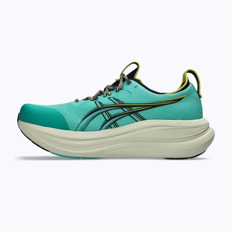 Vyriški bėgimo bateliai ASICS Gel-Nimbus 28 TR aurora green/black 9