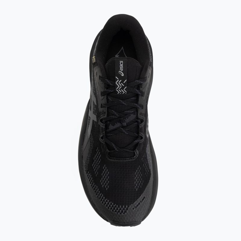 Vyriški bėgimo bateliai ASICS Trabuco 14 GTX black/graphite grey 5