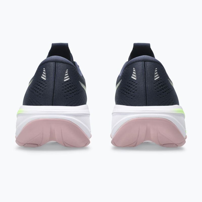 Moteriški bėgimo bateliai ASICS Gel-Cumulus 28 midnight/illuminate green 5