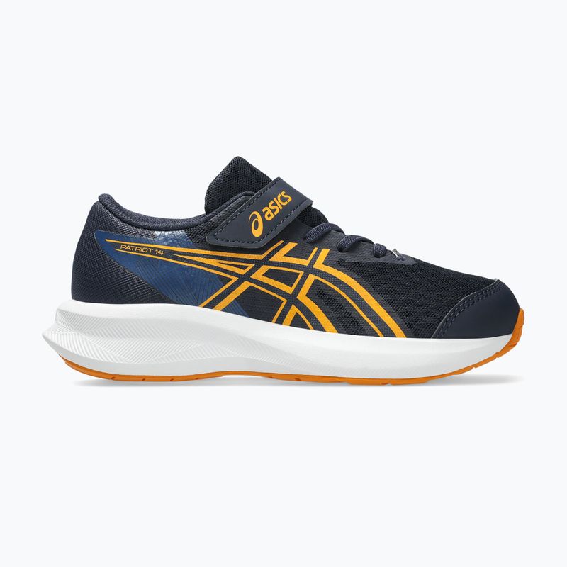 Vaikiški bėgimo bateliai ASICS Patriot 14 PS midnight/golden yellow 8