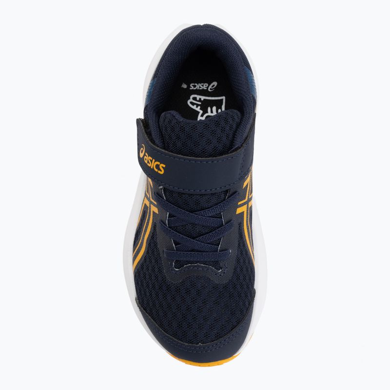 Vaikiški bėgimo bateliai ASICS Patriot 14 PS midnight/golden yellow 5