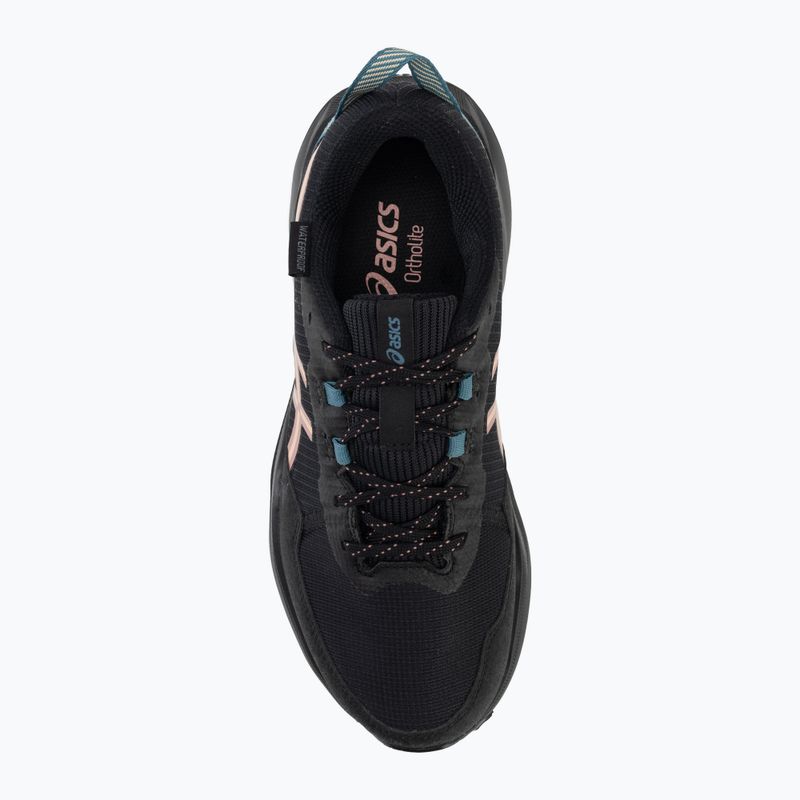 Moteriški bėgimo bateliai ASICS Gel-Venture 11 Waterproof black/apricot crush 5