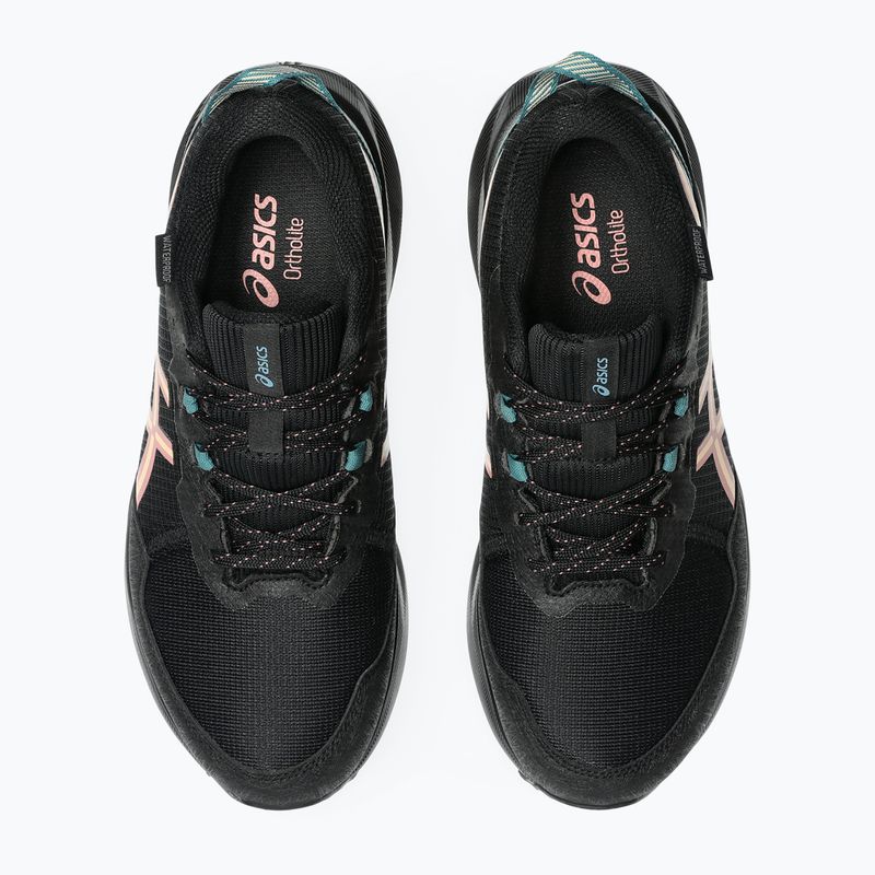Moteriški bėgimo bateliai ASICS Gel-Venture 11 Waterproof black/apricot crush 13