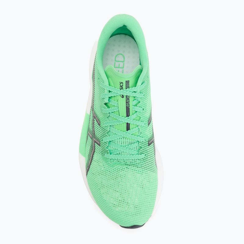 Bėgimo bateliai ASICS Magic Speed 5 vital green/carrier grey 5