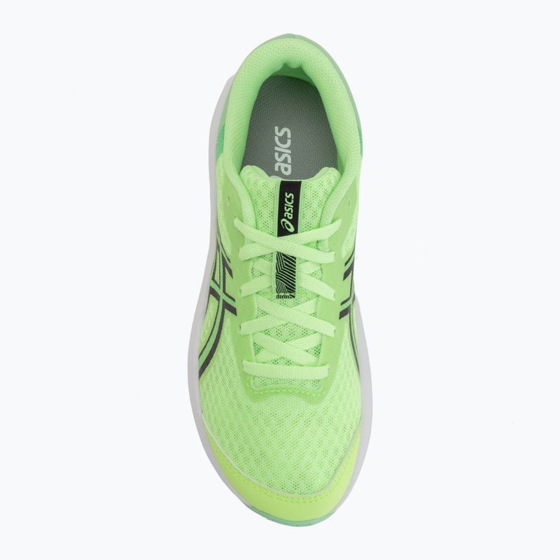 Vaikiški bėgimo bateliai ASICS Patriot 14 GS illuminate green/black 5