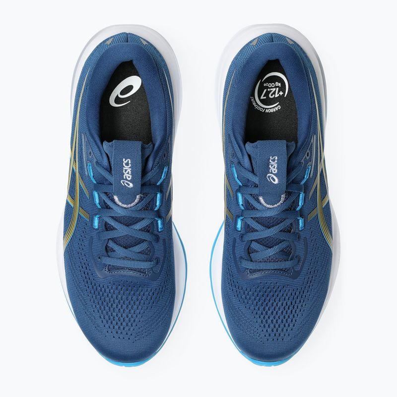 Vyriški bėgimo bateliai ASICS Gel-Cumulus 28 twilight blue/yamabuki 7