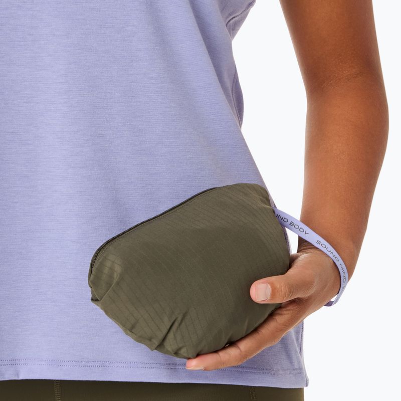 Moteriška bėgimo striukė ASICS Nagino Run Adjustable dark olive 13