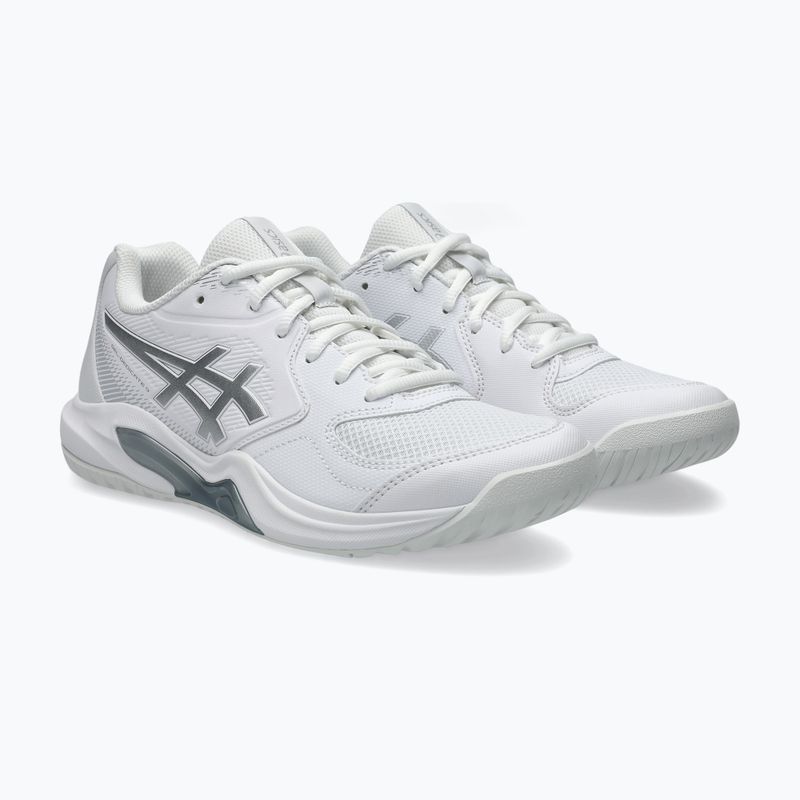 Moteriški teniso bateliai ASICS Gel-Dedicate 9 In white/pure silver