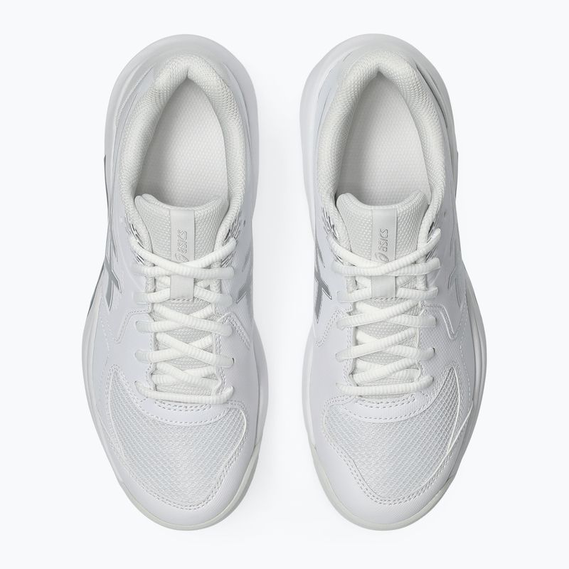 Moteriški teniso bateliai ASICS Gel-Dedicate 9 In white/pure silver 5