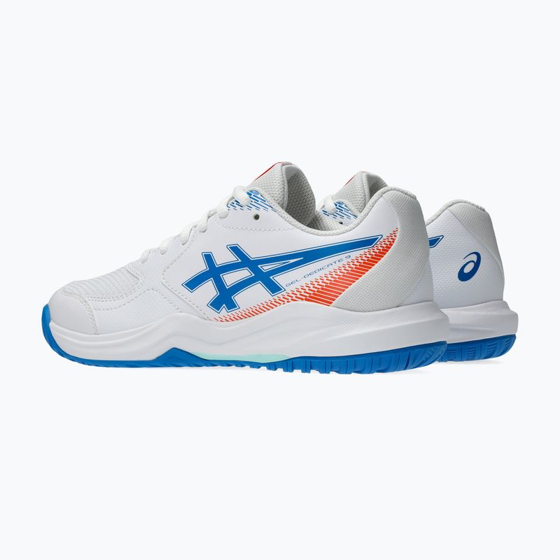 Vaikiški teniso batai ASICS Gel-Dedicate 9 GS white/directoire blue 3