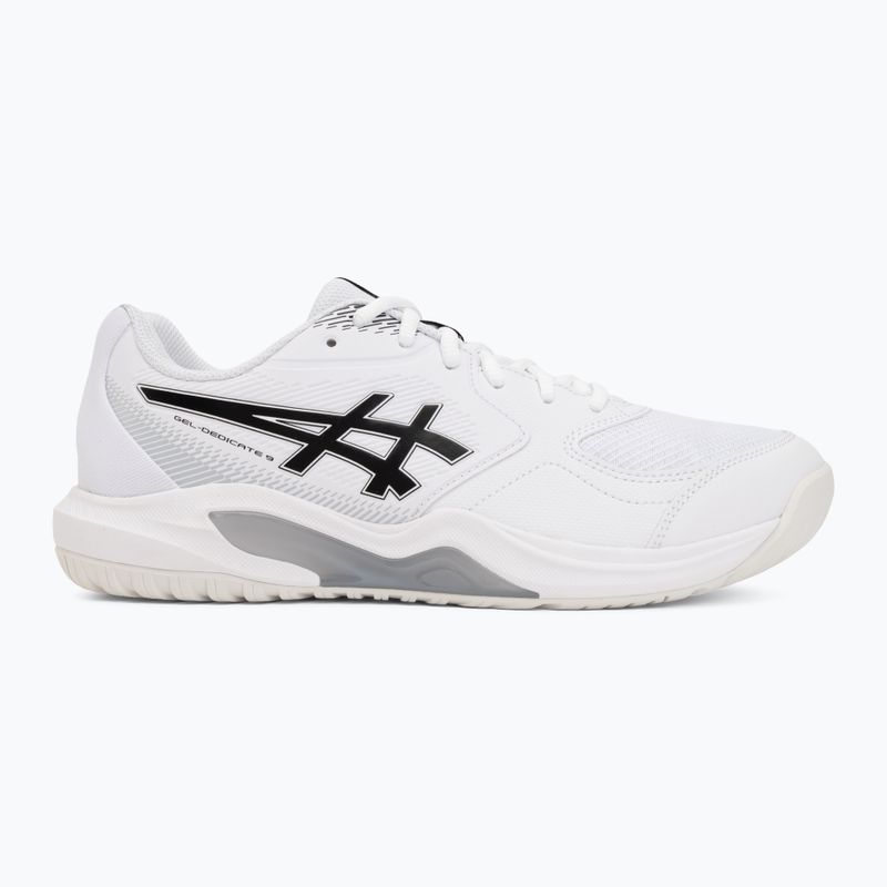 Vyriški teniso batai ASICS Gel-Dedicate 9 white/black 2