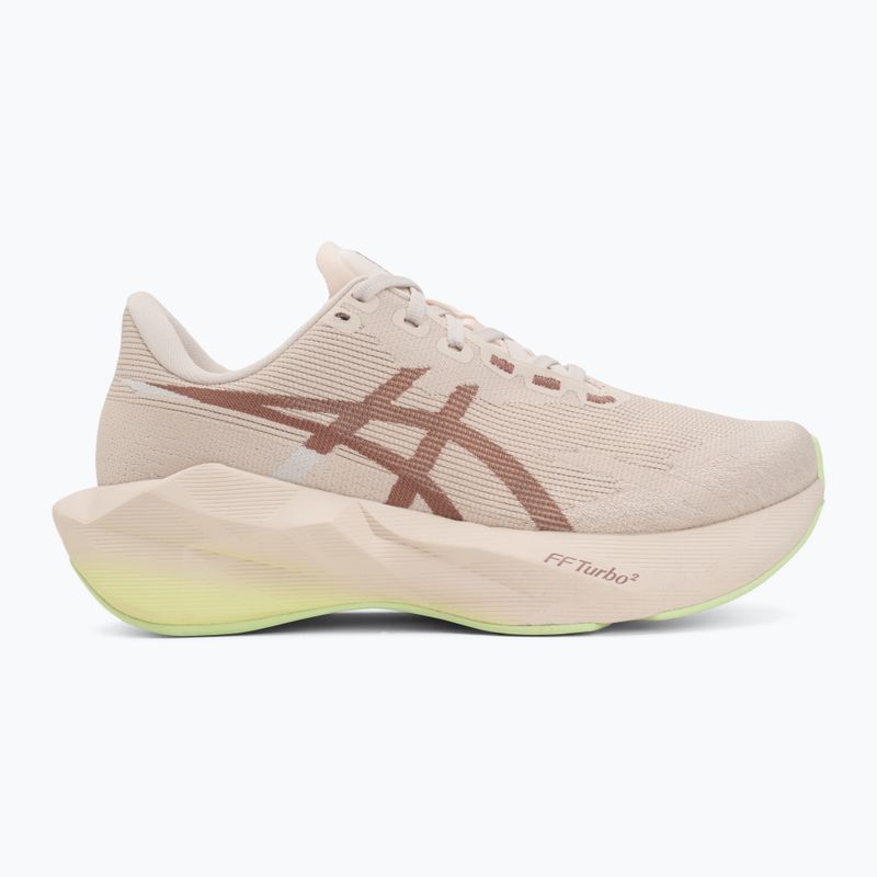Moteriški bėgimo batai ASICS Novablast 6 rose dust/illuminate yellow 2