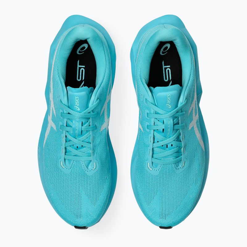 Vyriški bėgimo batai ASICS Novablast 6 energy aqua/white 6