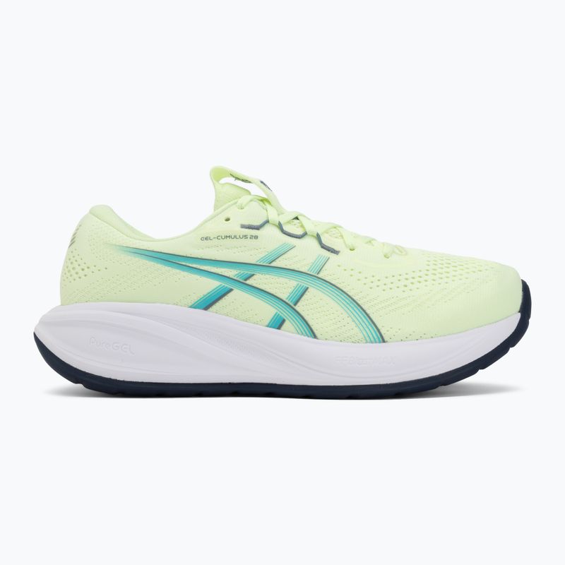 Vyriški bėgimo batai ASICS Gel-Cumulus 28 illuminate yellow/energy aqua 2