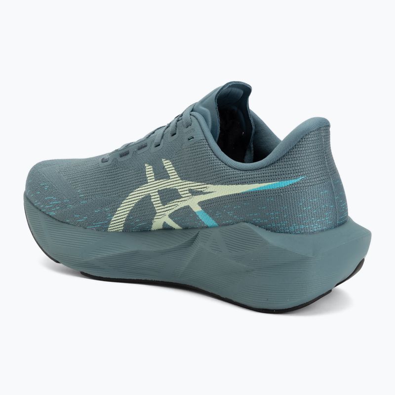 Vyriški bėgimo batai ASICS Novablast 6 foggy teal/illuminate yellow 3
