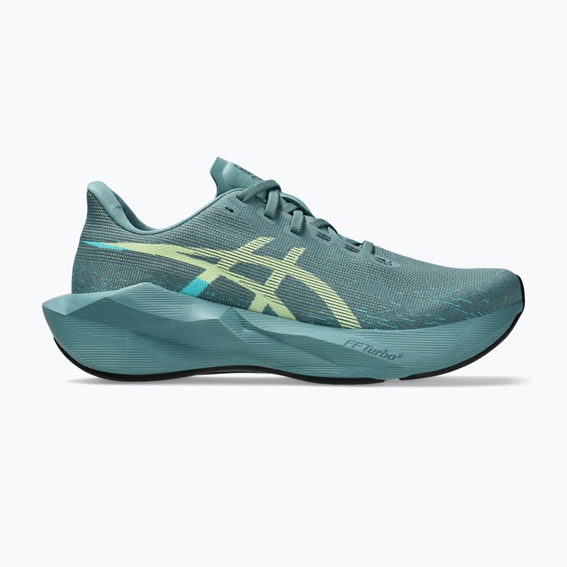 Vyriški bėgimo batai ASICS Novablast 6 foggy teal/illuminate yellow 2