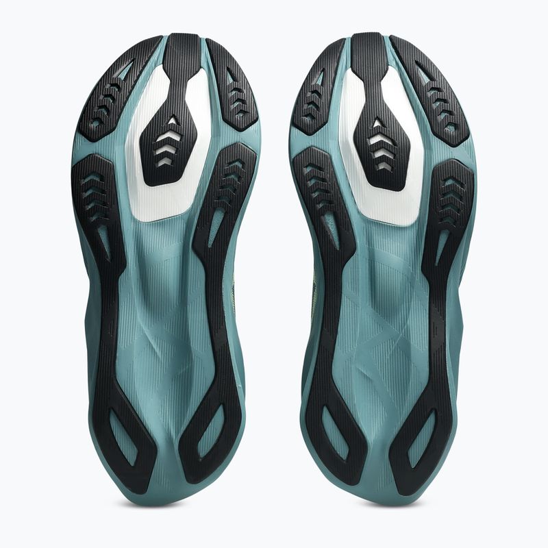 Vyriški bėgimo batai ASICS Novablast 6 foggy teal/illuminate yellow 5
