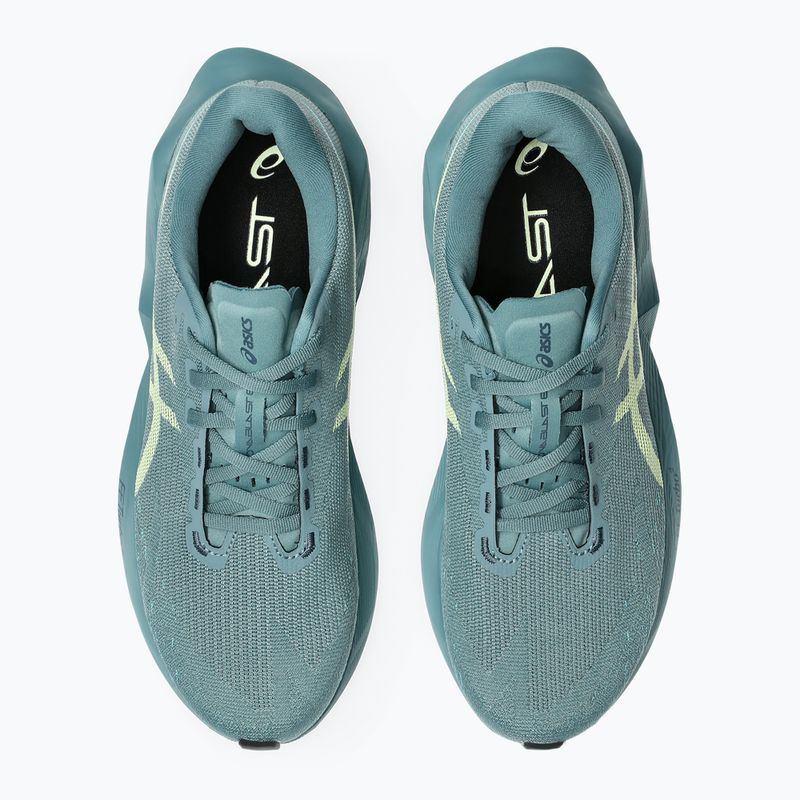 Vyriški bėgimo batai ASICS Novablast 6 foggy teal/illuminate yellow 6