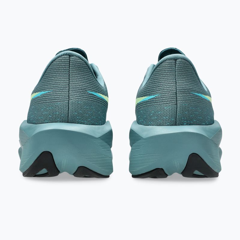Vyriški bėgimo batai ASICS Novablast 6 foggy teal/illuminate yellow 7