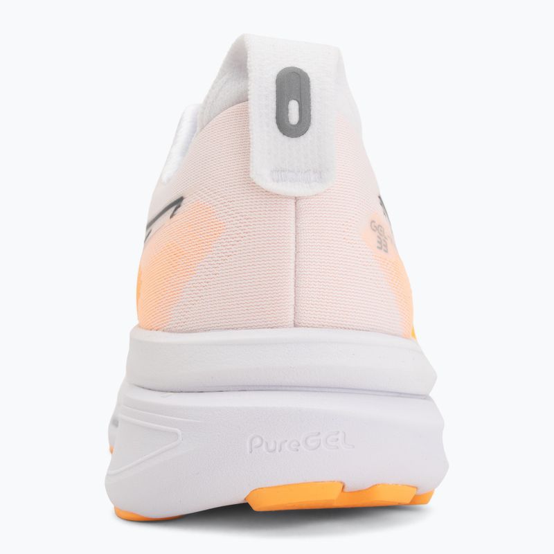 Vyriški bėgimo batai ASICS Gel-Kayano 33 white/stadium orange 6