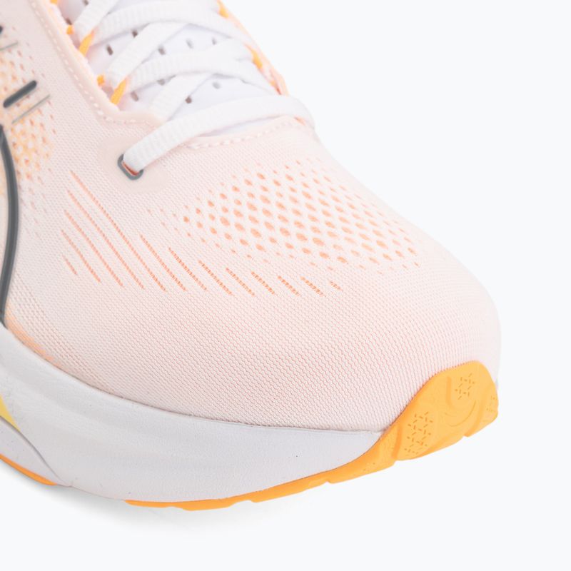 Vyriški bėgimo batai ASICS Gel-Kayano 33 white/stadium orange 7