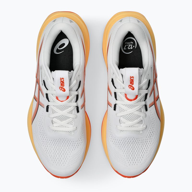Vyriški bėgimo batai ASICS Gel-Cumulus 28 white/energy orange 5