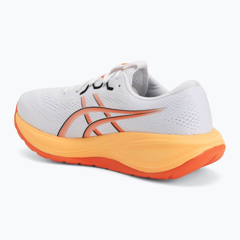 Vyriški bėgimo batai ASICS Gel-Cumulus 28 white/energy orange 3