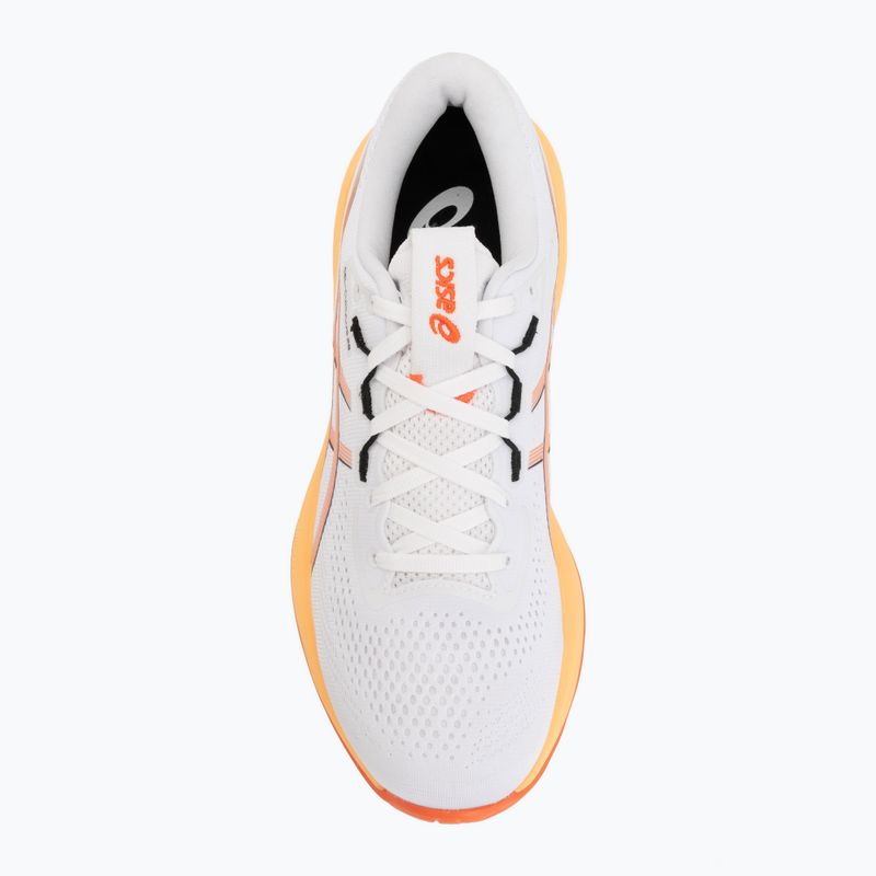 Vyriški bėgimo batai ASICS Gel-Cumulus 28 white/energy orange 5