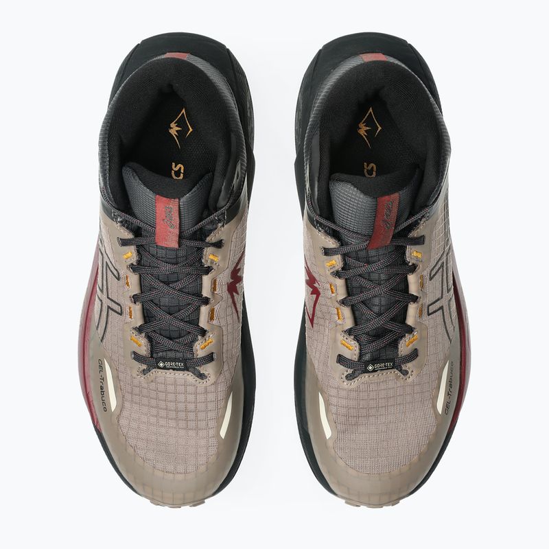 Vyriški bėgimo batai Asics Gel-Trabuco Mt Gtx taupe grey/graphite grey 5
