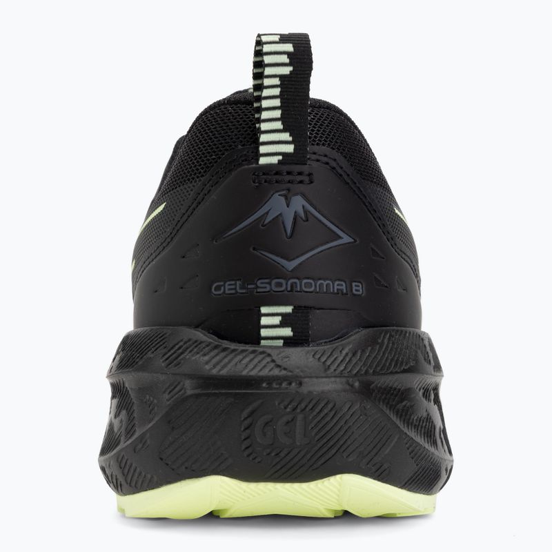 Vyriški bėgimo batai Asics Gel-Sonoma 8 Black/Illuminate Yellow 6