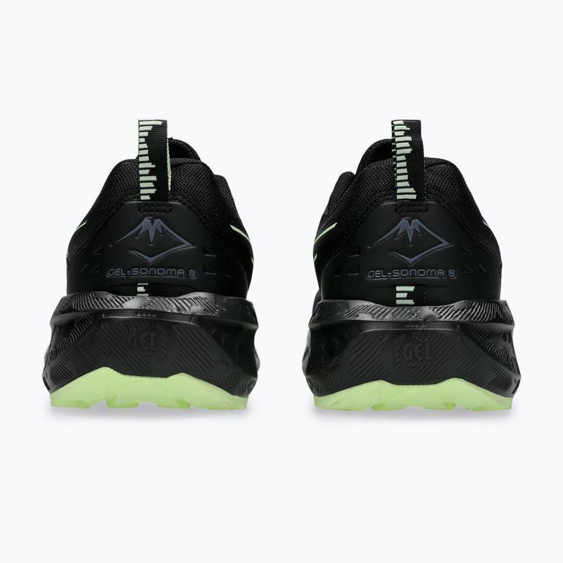 Vyriški bėgimo batai Asics Gel-Sonoma 8 Black/Illuminate Yellow 6