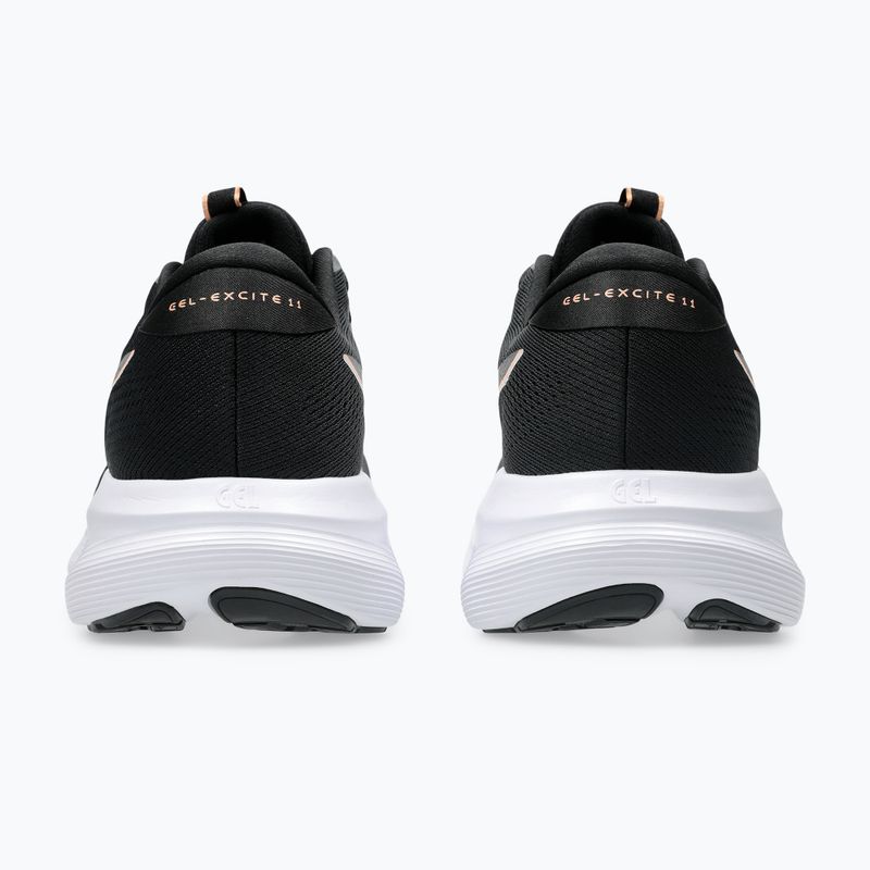 Vyriški bėgimo batai ASICS Gel-Excite 11 black/bright sunstone 4