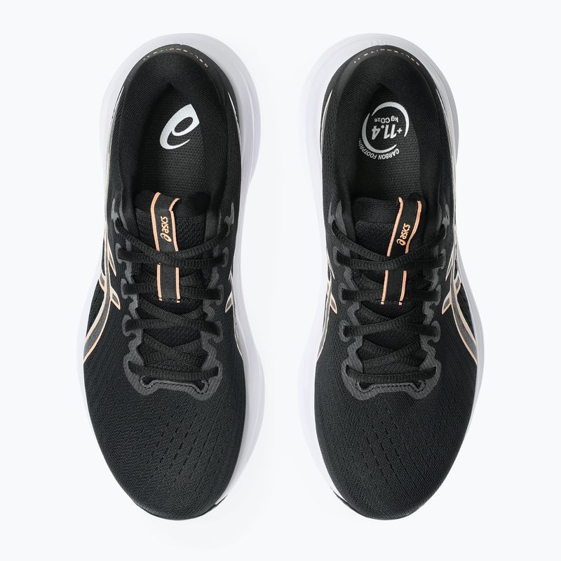 Vyriški bėgimo batai ASICS Gel-Excite 11 black/bright sunstone 5